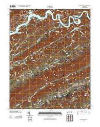 Dutch Valley Tennessee Historical topographic map, 1:24000 scale, 7.5 X 7.5 Minute, Year 2010
