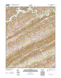 Dutch Valley Tennessee Historical topographic map, 1:24000 scale, 7.5 X 7.5 Minute, Year 2013