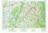 Dyersburg Tennessee Historical topographic map, 1:250000 scale, 1 X 2 Degree, Year 1956