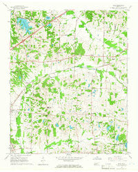 Eads Tennessee Historical topographic map, 1:24000 scale, 7.5 X 7.5 Minute, Year 1965
