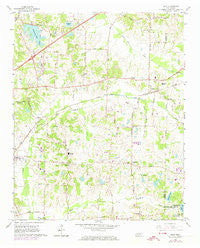 Eads Tennessee Historical topographic map, 1:24000 scale, 7.5 X 7.5 Minute, Year 1965