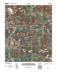 Eads Tennessee Historical topographic map, 1:24000 scale, 7.5 X 7.5 Minute, Year 2010
