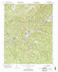 Eagan Tennessee Historical topographic map, 1:24000 scale, 7.5 X 7.5 Minute, Year 1953