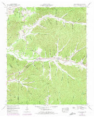 Eagle Creek Tennessee Historical topographic map, 1:24000 scale, 7.5 X 7.5 Minute, Year 1949