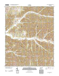 Eagle Creek Tennessee Historical topographic map, 1:24000 scale, 7.5 X 7.5 Minute, Year 2013