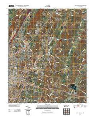 East Cleveland Tennessee Historical topographic map, 1:24000 scale, 7.5 X 7.5 Minute, Year 2010