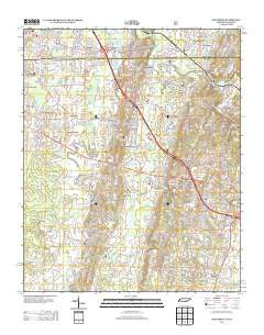 East Ridge Tennessee Historical topographic map, 1:24000 scale, 7.5 X 7.5 Minute, Year 2013