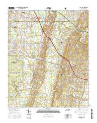 East Ridge Tennessee Current topographic map, 1:24000 scale, 7.5 X 7.5 Minute, Year 2016