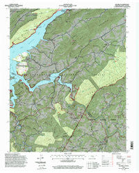 Elk Mills Tennessee Historical topographic map, 1:24000 scale, 7.5 X 7.5 Minute, Year 1994