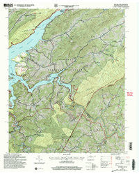 Elk Mills Tennessee Historical topographic map, 1:24000 scale, 7.5 X 7.5 Minute, Year 2003