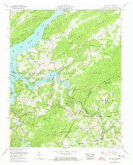 Elk Mills Tennessee Historical topographic map, 1:24000 scale, 7.5 X 7.5 Minute, Year 1959