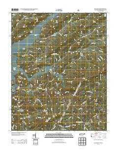Elk Mills Tennessee Historical topographic map, 1:24000 scale, 7.5 X 7.5 Minute, Year 2013