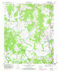 Elkton Tennessee Historical topographic map, 1:24000 scale, 7.5 X 7.5 Minute, Year 1948