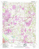 Ellendale Tennessee Historical topographic map, 1:24000 scale, 7.5 X 7.5 Minute, Year 1965