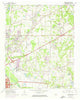 Ellendale Tennessee Historical topographic map, 1:24000 scale, 7.5 X 7.5 Minute, Year 1965