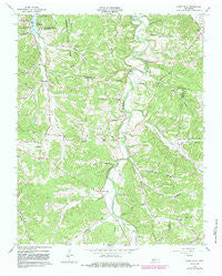 Ellis Mills Tennessee Historical topographic map, 1:24000 scale, 7.5 X 7.5 Minute, Year 1965