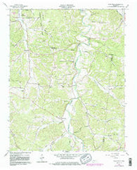 Ellis Mills Tennessee Historical topographic map, 1:24000 scale, 7.5 X 7.5 Minute, Year 1965