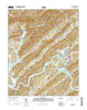 Elverton Tennessee Current topographic map, 1:24000 scale, 7.5 X 7.5 Minute, Year 2016