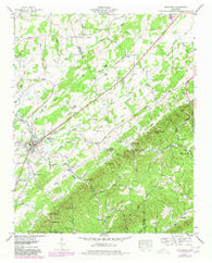 Englewood Tennessee Historical topographic map, 1:24000 scale, 7.5 X 7.5 Minute, Year 1944