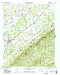 Englewood Tennessee Historical topographic map, 1:24000 scale, 7.5 X 7.5 Minute, Year 1944