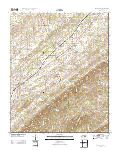 Englewood Tennessee Historical topographic map, 1:24000 scale, 7.5 X 7.5 Minute, Year 2013