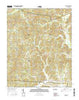 Enville Tennessee Current topographic map, 1:24000 scale, 7.5 X 7.5 Minute, Year 2016