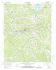Erin Tennessee Historical topographic map, 1:24000 scale, 7.5 X 7.5 Minute, Year 1965