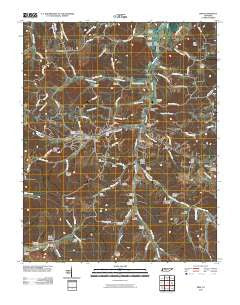 Erin Tennessee Historical topographic map, 1:24000 scale, 7.5 X 7.5 Minute, Year 2010
