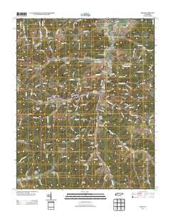 Erin Tennessee Historical topographic map, 1:24000 scale, 7.5 X 7.5 Minute, Year 2013