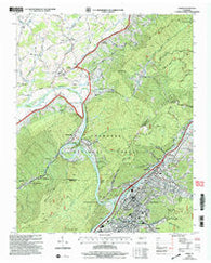 Erwin Tennessee Historical topographic map, 1:24000 scale, 7.5 X 7.5 Minute, Year 2003