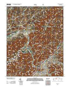 Erwin Tennessee Historical topographic map, 1:24000 scale, 7.5 X 7.5 Minute, Year 2011