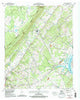 Evensville Tennessee Historical topographic map, 1:24000 scale, 7.5 X 7.5 Minute, Year 1973