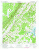 Evensville Tennessee Historical topographic map, 1:24000 scale, 7.5 X 7.5 Minute, Year 1973
