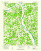 Excell Tennessee Historical topographic map, 1:24000 scale, 7.5 X 7.5 Minute, Year 1958