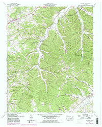 Fairview Tennessee Historical topographic map, 1:24000 scale, 7.5 X 7.5 Minute, Year 1951