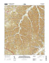 Fairview Tennessee Current topographic map, 1:24000 scale, 7.5 X 7.5 Minute, Year 2016