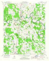 Farmington Tennessee Historical topographic map, 1:24000 scale, 7.5 X 7.5 Minute, Year 1947