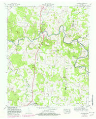 Farmington Tennessee Historical topographic map, 1:24000 scale, 7.5 X 7.5 Minute, Year 1947
