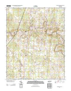 Farmington Tennessee Historical topographic map, 1:24000 scale, 7.5 X 7.5 Minute, Year 2013