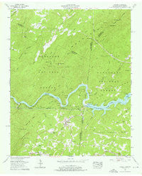 Farner Tennessee Historical topographic map, 1:24000 scale, 7.5 X 7.5 Minute, Year 1957