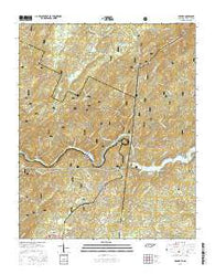 Farner Tennessee Current topographic map, 1:24000 scale, 7.5 X 7.5 Minute, Year 2016