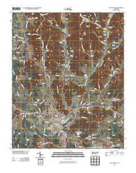 Fayetteville Tennessee Historical topographic map, 1:24000 scale, 7.5 X 7.5 Minute, Year 2010