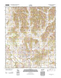 Fayetteville Tennessee Historical topographic map, 1:24000 scale, 7.5 X 7.5 Minute, Year 2013