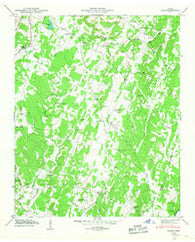 Felker Tennessee Historical topographic map, 1:24000 scale, 7.5 X 7.5 Minute, Year 1946