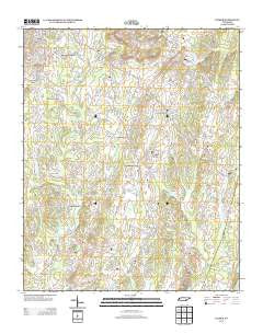 Felker Tennessee Historical topographic map, 1:24000 scale, 7.5 X 7.5 Minute, Year 2013