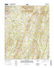 Felker Tennessee Current topographic map, 1:24000 scale, 7.5 X 7.5 Minute, Year 2016