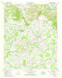 Flintville Tennessee Historical topographic map, 1:24000 scale, 7.5 X 7.5 Minute, Year 1947