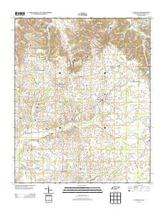 Flintville Tennessee Historical topographic map, 1:24000 scale, 7.5 X 7.5 Minute, Year 2013