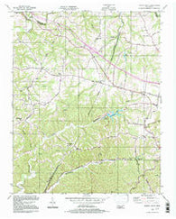 Forest Grove Tennessee Historical topographic map, 1:24000 scale, 7.5 X 7.5 Minute, Year 1994