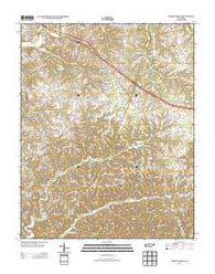 Forest Grove Tennessee Historical topographic map, 1:24000 scale, 7.5 X 7.5 Minute, Year 2013